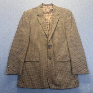 Polo Ralph Lauren Blazer Mens‎ 44L 100% LambsWool Sport Coat Suit Jacket